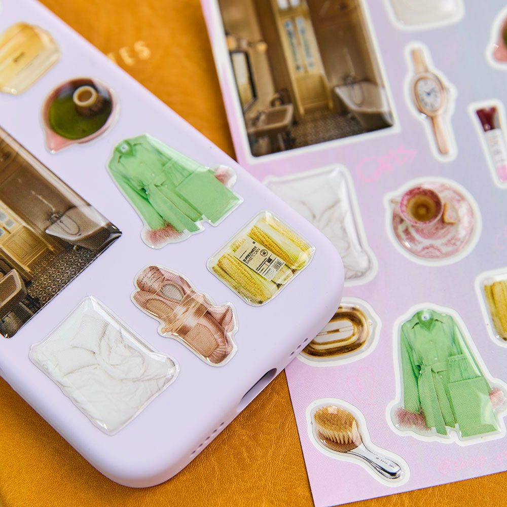 GRLS Glossy 3D Sticker Packs