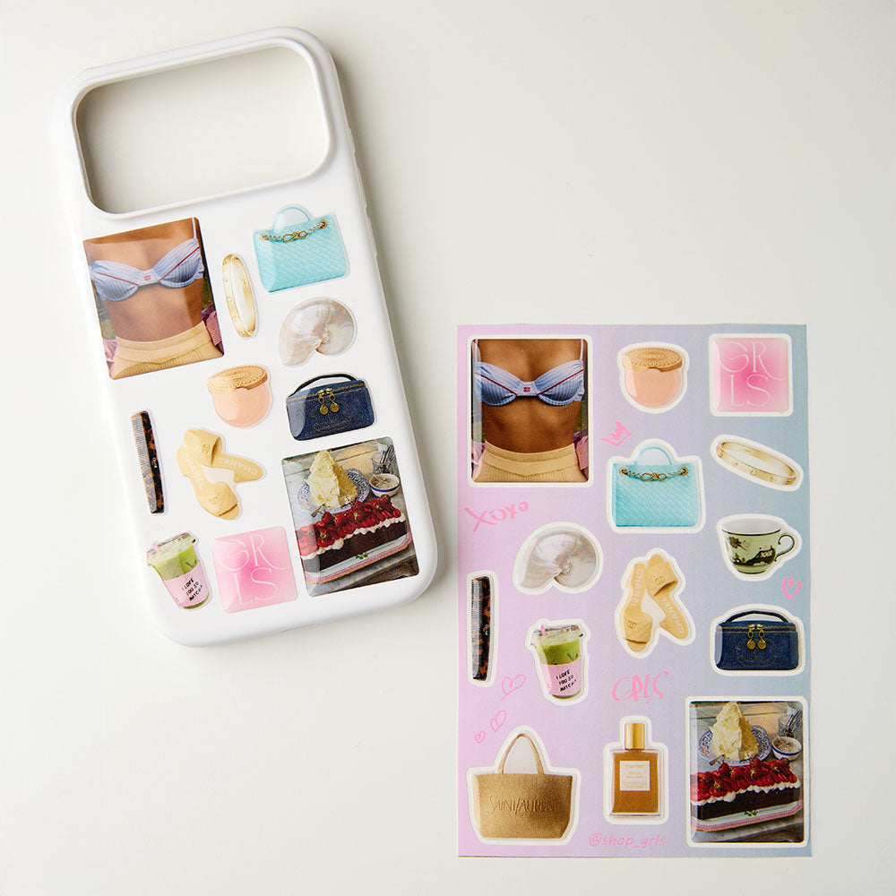 GRLS Glossy Sticker Pack | Soft Days Club